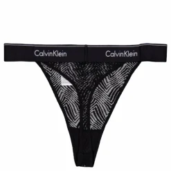 String Thong Black
