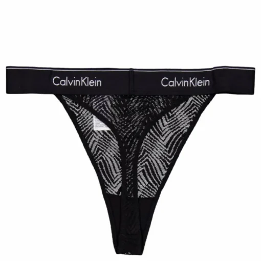 String Thong Black
