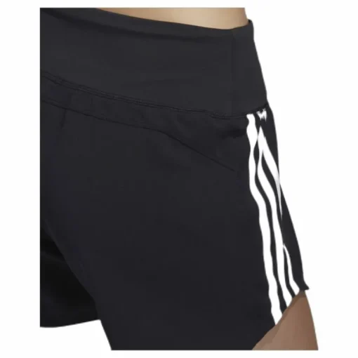 3 Stripe Woven Gym Short Black / Black