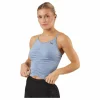 Studio Foundation Ruched Tank Filtered Ash