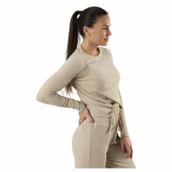 Studio Rib Sweater Beige