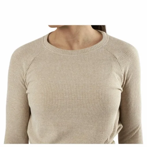 Studio Rib Sweater Beige