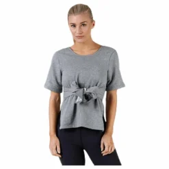 Studio SS Wrap Top Black/Grey