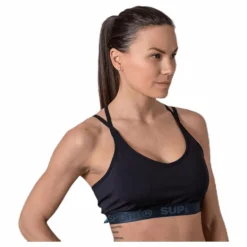Studio Strappy Bra Black