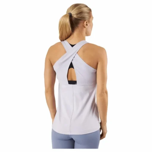 Studio Tank Top Sildaw/White