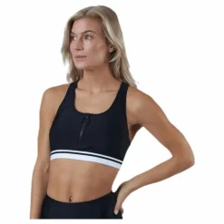 Swim Team Top Black