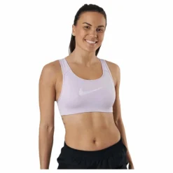 Swoosh Icon Clash Strappy Purple