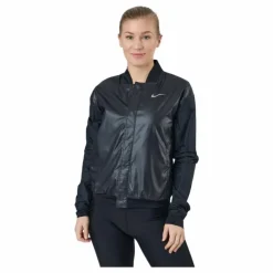 Swoosh Run Women's Running Jacket BLACK/WHITE