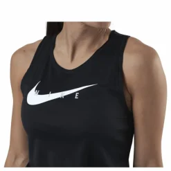 Swoosh Running Tank Black/Silver