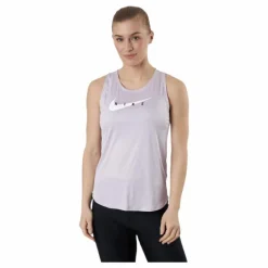 Swoosh Running Tank Purple