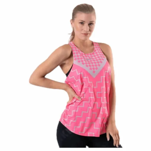 Tank Runway Geo Pink