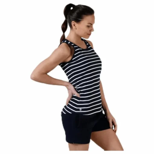 Taranto Tank Top Blue/White