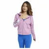 Te Linear Logo Fullzip Pink