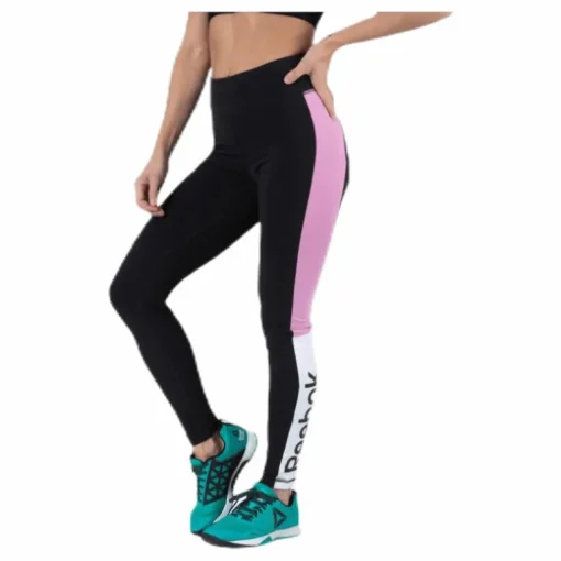 Te Linear Logo Legging Blue/Pink