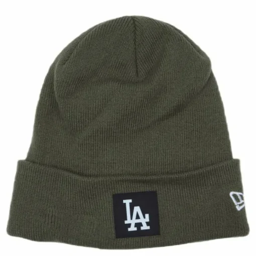 Team Cuff Beanie - Dodgers Olive
