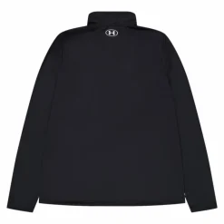 Tech 1/2 Zip- Solid Black