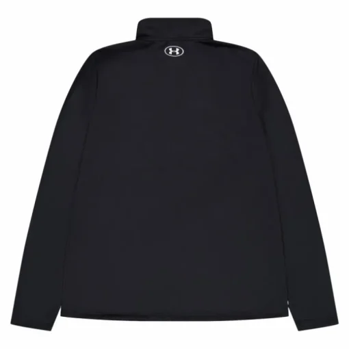Tech 1/2 Zip- Solid Black