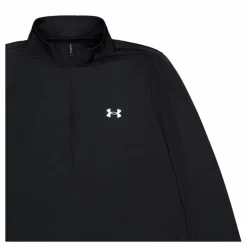 Tech 1/2 Zip- Solid Black