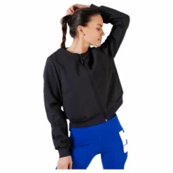 Tech Full Zip Jacket Black/Grey