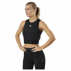 Techfit Crop Black / White