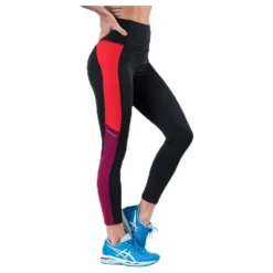 Tokyo Highwaist Tight Black/Red