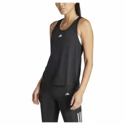 Train Essentials Minimal Branding Racerback Tank Top Black