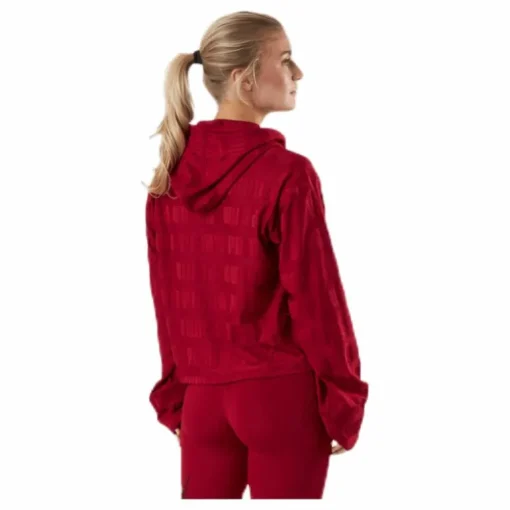 Train First Mile Mono Hoodie Red