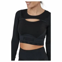 Train Formknit Seamless Long S Puma Black-asphalt