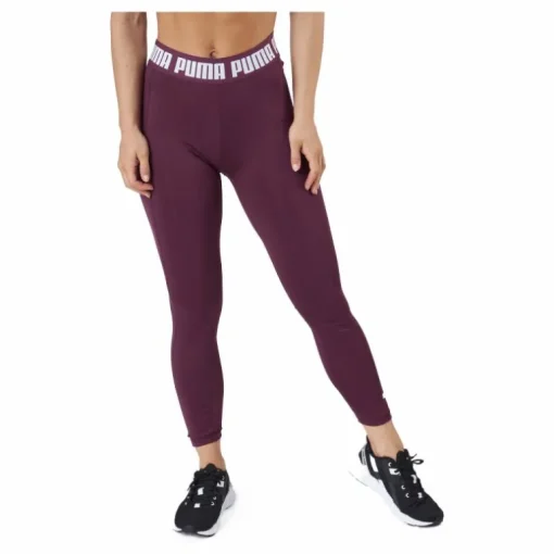 Train High Waist Full Tight Grape Wine