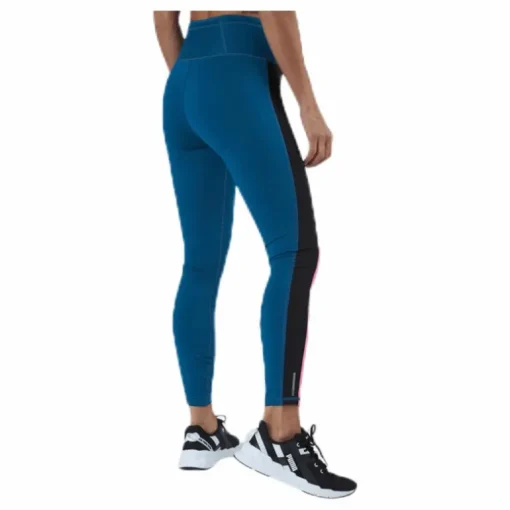Train Shine High Rise 7/8 Tight Blue