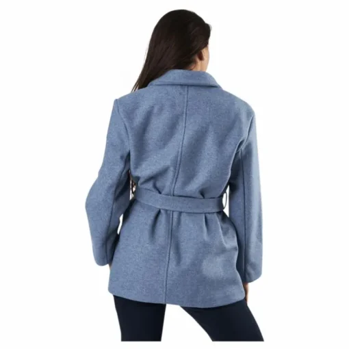 Trillion Belt Coatigan Pnt Blue