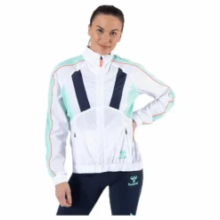 Trophy Zip Jacket White