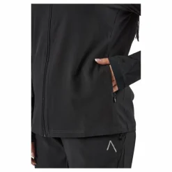 Tulip Hood Jacket Black