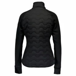 Txlite Hybrid Midlayer Zip Wom Black