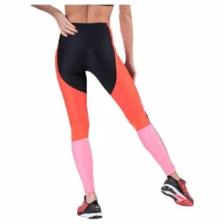 UA HG Armour Perforation Inset Leggings Black
