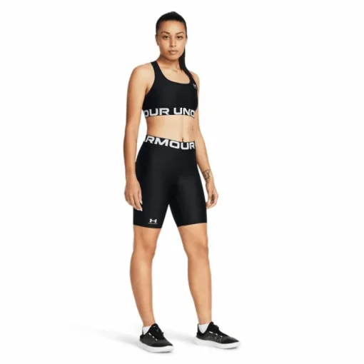 Ua Hg Authentics 8in Short Black