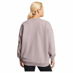 Ua Icon Hwt Flc Os Crew Tetra Gray