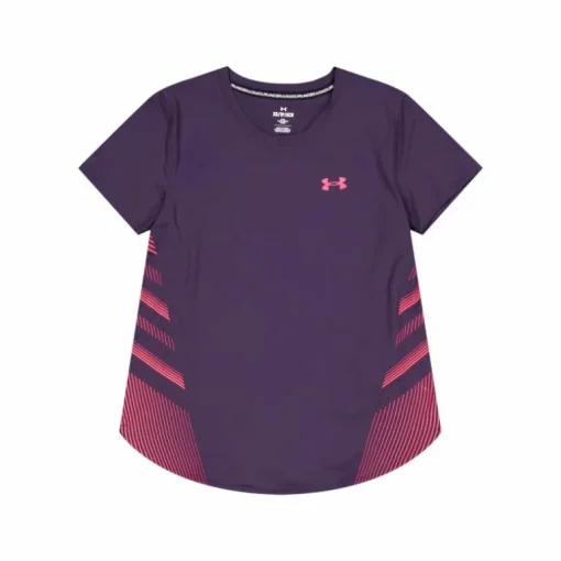 Ua Iso-chill Laser Tee Ii Tux Purple