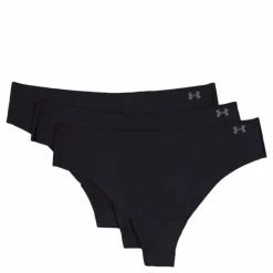 Ua Pure Stretch No Show Thong Black