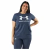Ua Sportstyle Logo Ss Downpour Gray