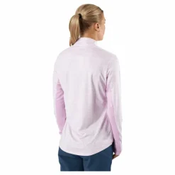 Ultimate365 Polo Long-Sleeve Top Bliss Lilac