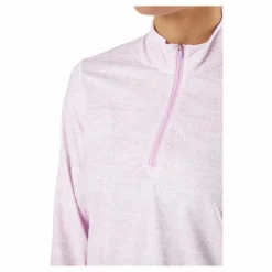 Ultimate365 Polo Long-Sleeve Top Bliss Lilac