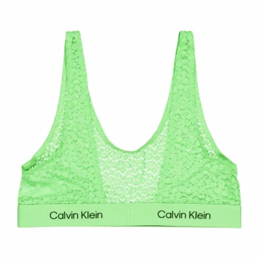 Unlined Bralette Green