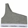 Unlined Bralette (one Shoulder Grey