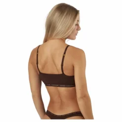 Unlined Bralette 2pk Umber/umber