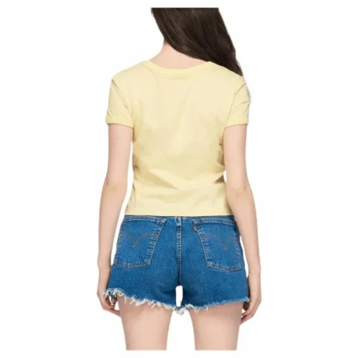 Vegetable Dye Monogram Baby Te Yellow