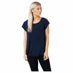 Vic S/S Solid Top Blue