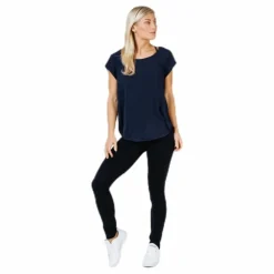 Vic S/S Solid Top Blue