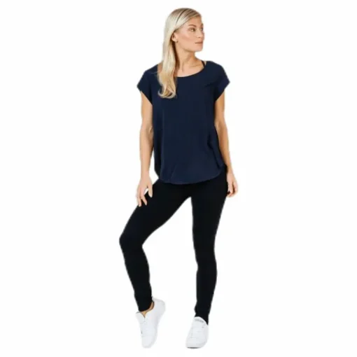 Vic S/S Solid Top Blue