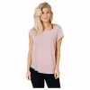 Vic S/S Solid Top Pink
